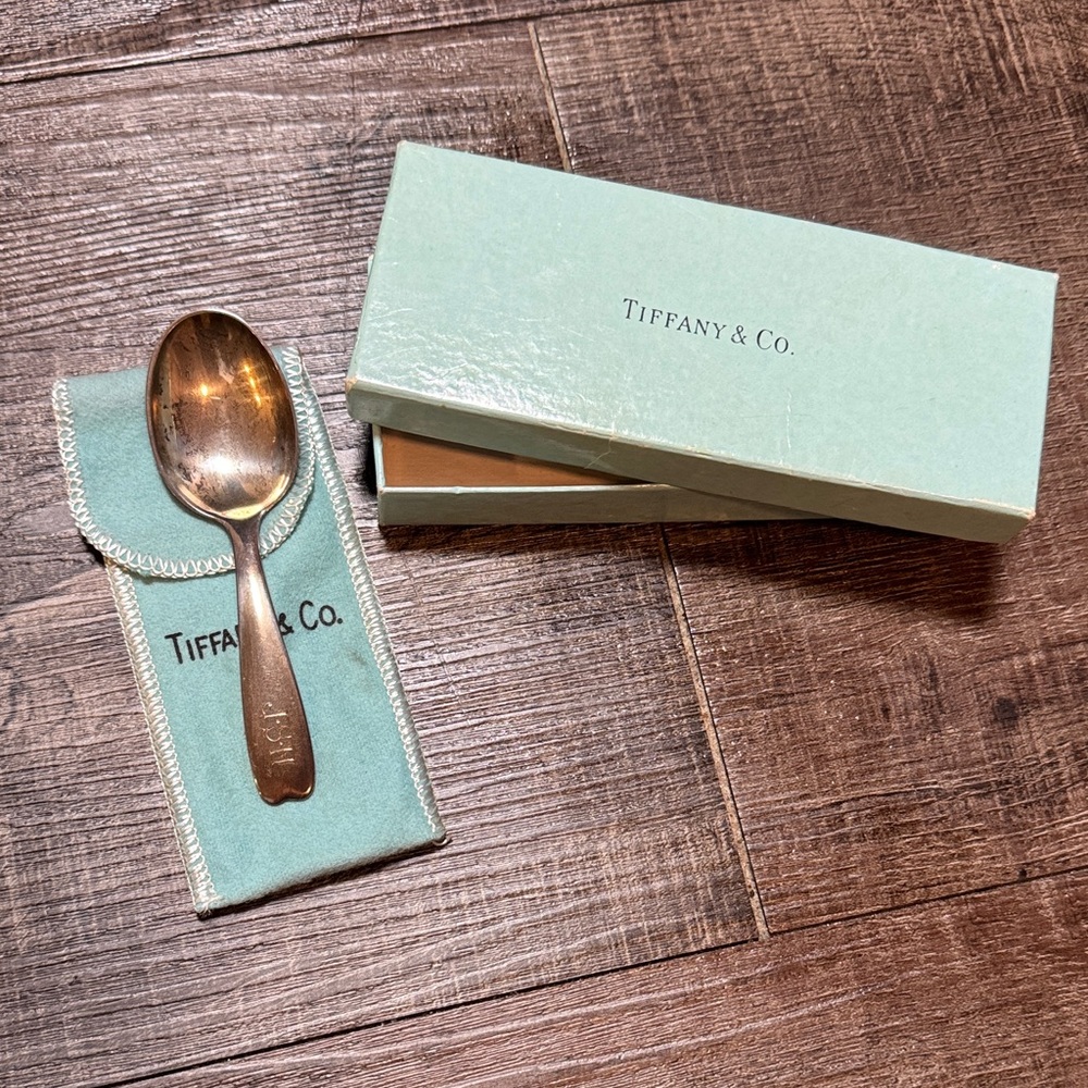 Tiffany & Co. Baby Spoon SV925 with Box